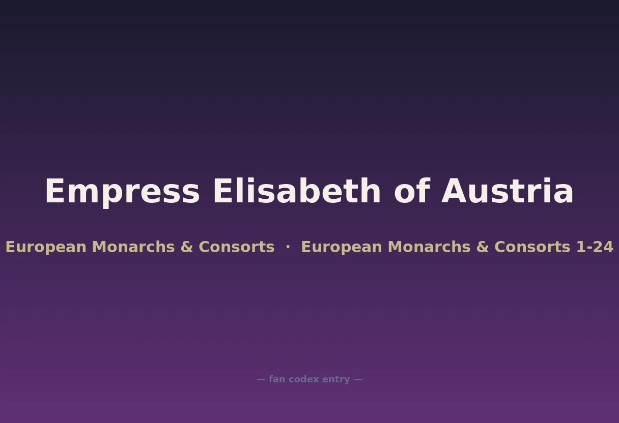 Empress Elisabeth of Austria