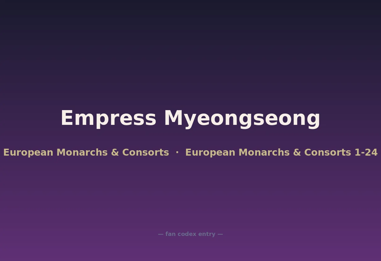 Empress Myeongseong