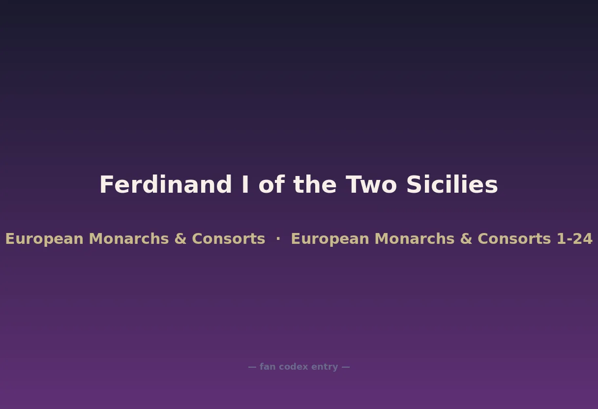 Ferdinand I of the Two Sicilies