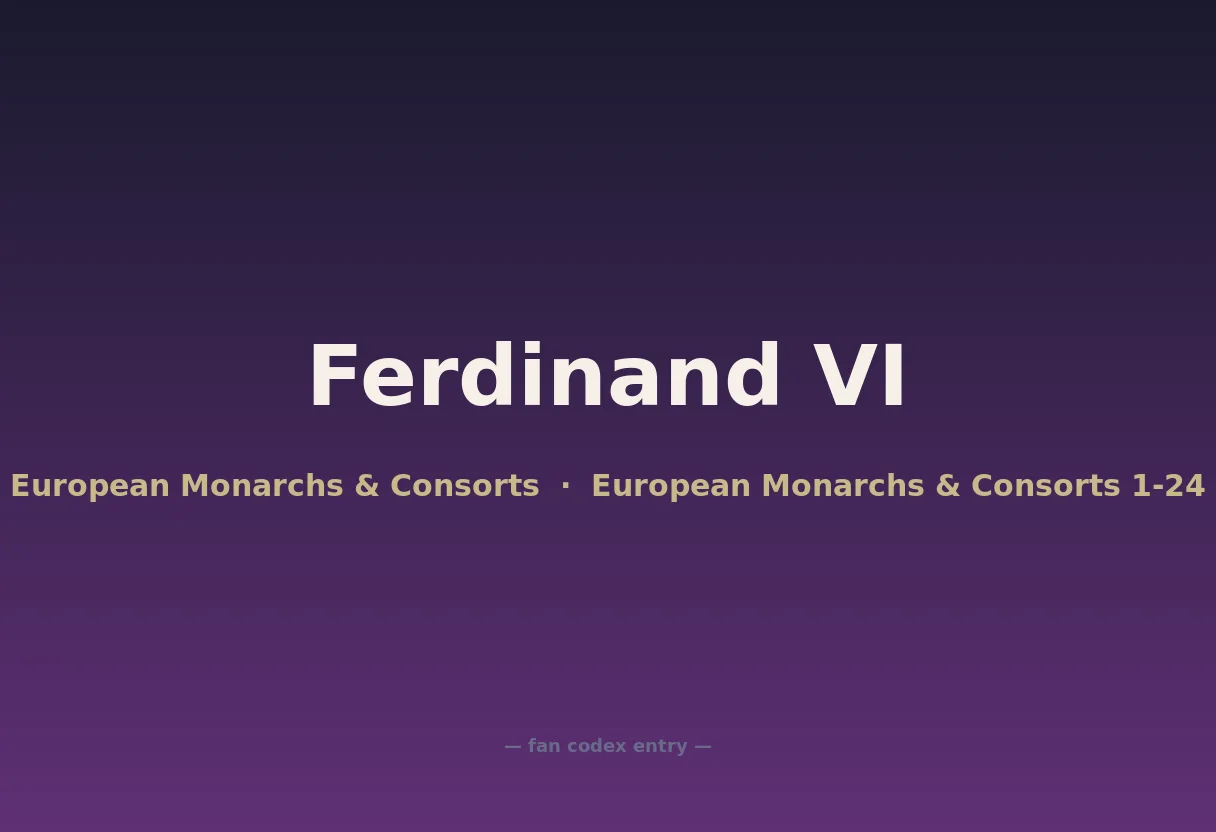Ferdinand VI
